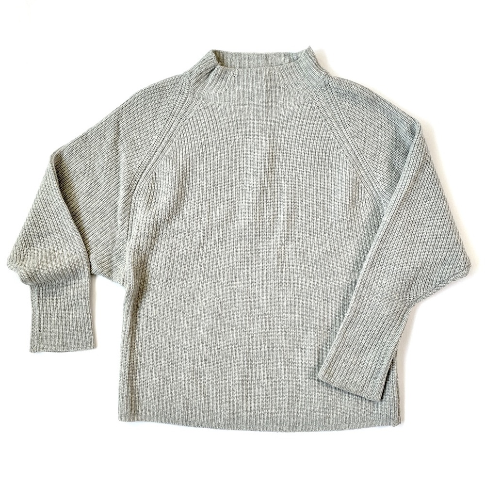 Polo Ralph Lauren grey wool cashmere pullover sweater